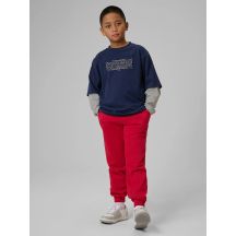 Boys' jogger sweatpants 4F 4FJRSS26TTROM1824-62S