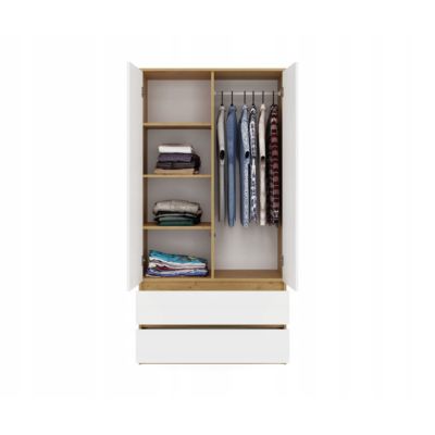 6. MALWA SS-90 ARTISAN WARDROBE / WHITE SET