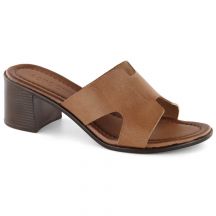 Leather high-heeled mules Potocki W WOL244 brown