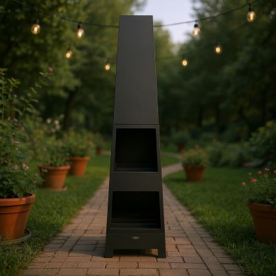 8. Heat Oslo CH.006 garden fireplace