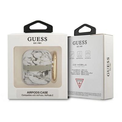 3. Guess GUA2HCHMAG AirPods cover grey/grey Marble Strap Collection