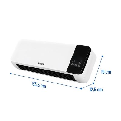 3. NOVEEN HC1200 LED air curtain + remote control