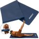 NON-SLIP NBR FITNESS MAT 183 x 60 x 1 CM, BLUE + CARRY BAG ENERO FIT