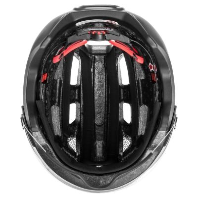 7. UVEX Finale visor bike helmet 56-61cm, black matt