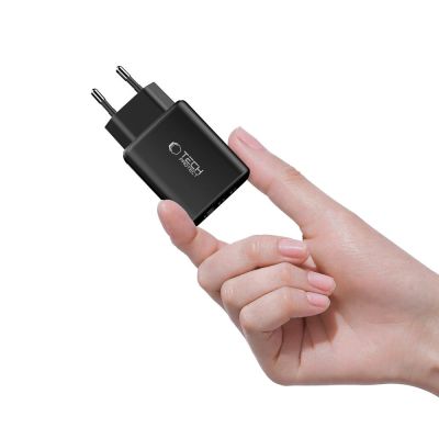 5. Tech-Protect NCA65W-GAN 3-Port 65W Wall Charger - Black