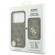 11. Guess 4G Case with MagSafe Wallet for iPhone 18 Pro / 17 Pro – brown