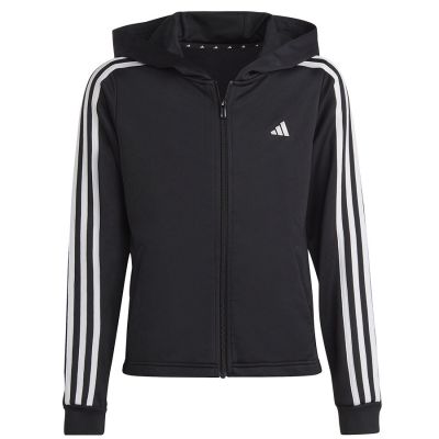 4. Adidas TR-ES 3 Stripes FZH Jr HR5792 sweatshirt