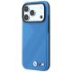 2. BMW M Tire Track Metal Logo MagSafe Case for iPhone 17 Pro / 18 Pro - Blue