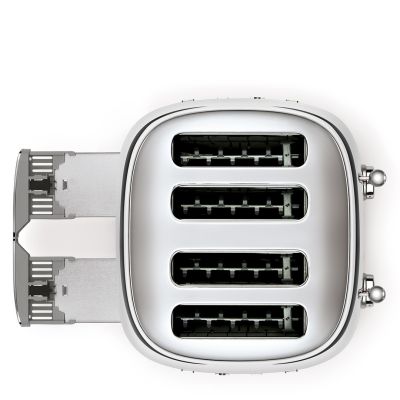 6. Smeg TSF03SSEU toaster 6 4 cavities 2000 W Chrome