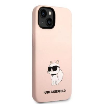 4. Karl Lagerfeld KLHCP14MSNCHBCP iPhone 14 Plus 6.7" hardcase pink/pink Silicone Choupette