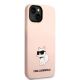4. Karl Lagerfeld KLHCP14MSNCHBCP iPhone 14 Plus 6.7" hardcase pink/pink Silicone Choupette