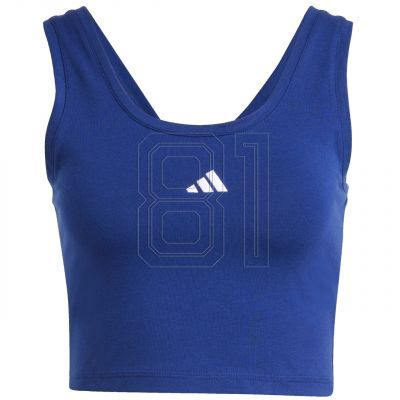 adidas Essentials Small Logo Cotton Lifestyle Tank W JC5939