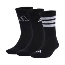 adidas Logo 3 Pairs Socks Black JI6315