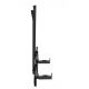 4. Manhattan 461849 Speaker Mount Wall Plastic, Steel Black