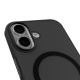 5. Puro Daylight Magsafe Compatible Silicone Case for iPhone 17 - Translucent Black