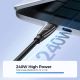 6. Joyroom Pioneer Series SA31-CC5 USB-C / USB-C 240W Cable 1.2m - Black
