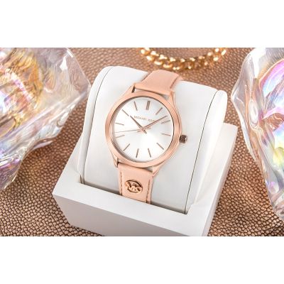 5. MICHAEL KORS Slim Runway MK7545 Women's Watch + BOX