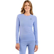 Odlo BL TOP crew neck l/s ACTIVE WARM long sleeve thermal underwear size S blue-gray