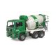 MAN TGA concrete mixer white and green BRUDER