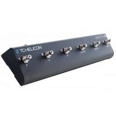 TC Helicon ML TC Helicon Switch-6 Foot Controller for Vocal/Guitar Processor