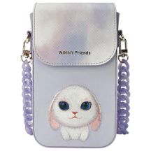 Nimmy Big Eyed Pet 2.0 Rabbit Phone Bag - Purple