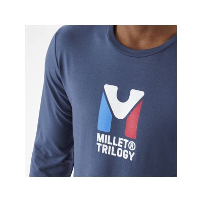 7. MILLET M Chamonix Tri Ts Ls T-shirt navy blue