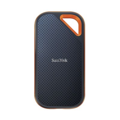 7. SanDisk Extreme PRO Portable External SSD (2TB; USB 3.2; 2000MB/s; SDSSDE81-2T00-G25)