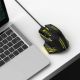 11. Wozinsky WMGK-1181W Wired Optical Gaming Mouse 7200 DPI with Backlight - Black and Yellow