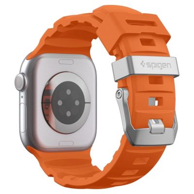 7. Spigen WBS2 Strap for Apple Watch 44 / 45 / 46 / 49 mm - Orange