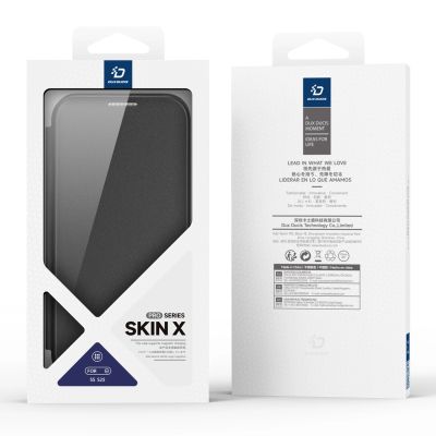 14. Dux Ducis Skin X Pro case for Samsung Galaxy S25 with MagSafe and wallet - black