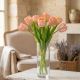 5. PINK TULIP 38CM LIFE-LIKE SPRING DECORATION