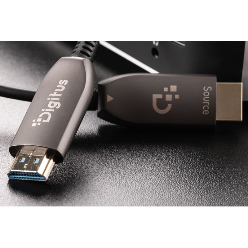 9. Digitus Hybrid Fiber Optic HDMI Cable AOC, UHD 8K, 100m