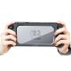 6. Tech-Protect MagMat Case for Nintendo Switch 2 - Black and Transparent