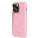 2. Guess Croco Collection case for iPhone 14 Pro - pink