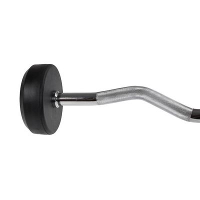 20. Rubber-coated barbell/curl bar 30 kg HMS GSL-30