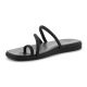 3. CROCS MIAMI TOE LOOP SANDAL IN BLACK 209862-001