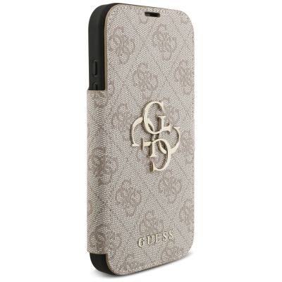4. Guess Book 4G Metal Logo Case for iPhone 17 Pro - Pink