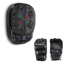 TB10 ELECTRONIC BLUETOOTH BOXING TARGET WITH MUSIC AND GLOVES 4000MAH HMS BATTERY