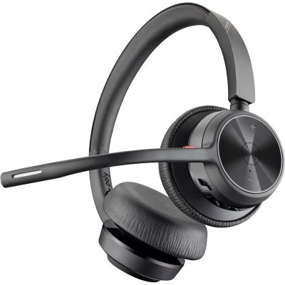 113. POLY Voyager 4320 USB-C Headset with BT700 Adapter and Charging Dock
