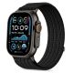 Tech-Protect Nylon Sport Strap for Apple Watch 44 / 45 / 46 / 49 mm - Black