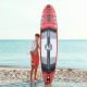 22. SET - SUP BOARD 150KG INFLATABLE ENERO 320x81x15CM SHARK