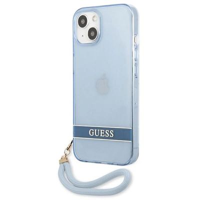 2. Guess GUHCP13SHTSGSB iPhone 13 mini 5,4 "blue / blue hardcase Translucent Stap