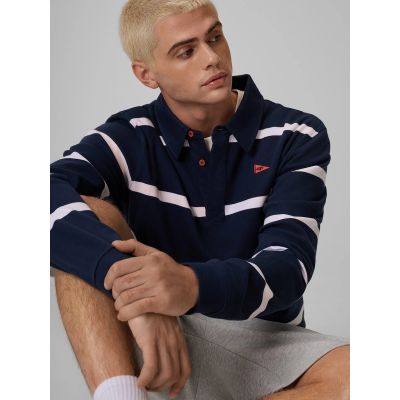 5. Men's longleeve relaxed polo 4F 4FRSS26TLONM675-31S