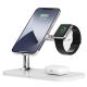 3. RealPower ChargeAIR Mag Headphones, Smartphone, Smartwatch White USB Wireless Charging Internal