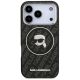 3. Karl Lagerfeld IML Karl Head Logo MagSafe Case for iPhone 17 Pro Max - Black