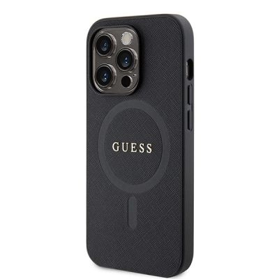 2. Guess GUHMP15XPSAHMCK iPhone 15 Pro Max 6.7" black/black hardcase Saffiano MagSafe