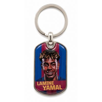 FC Barcelona Lamine Yamal keychain original licensed BLL7100