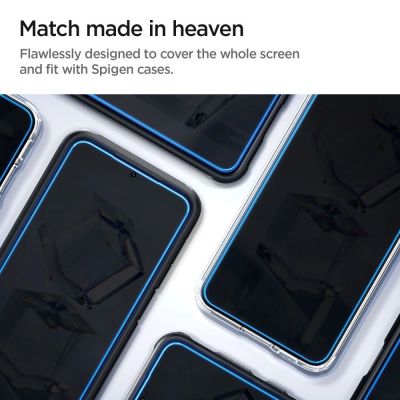 8. Spigen Glas.tR EZ Fit tempered glass for Samsung Galaxy S23+ - 2 pcs.