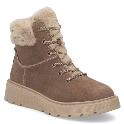 12. Rieker 70402-24 W RKR753 Fur Ankle Boots