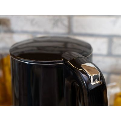 22. ELDOM CORDLESS KETTLE WITH TEMPERATURE CONTROL C540 JETTY 1.7 L 2200W BLACK